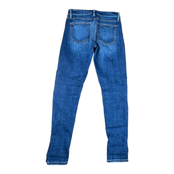 LOFT Modern Skinny Jeans sz 25 0 Womens XS Distressed - Picture 7 of 7